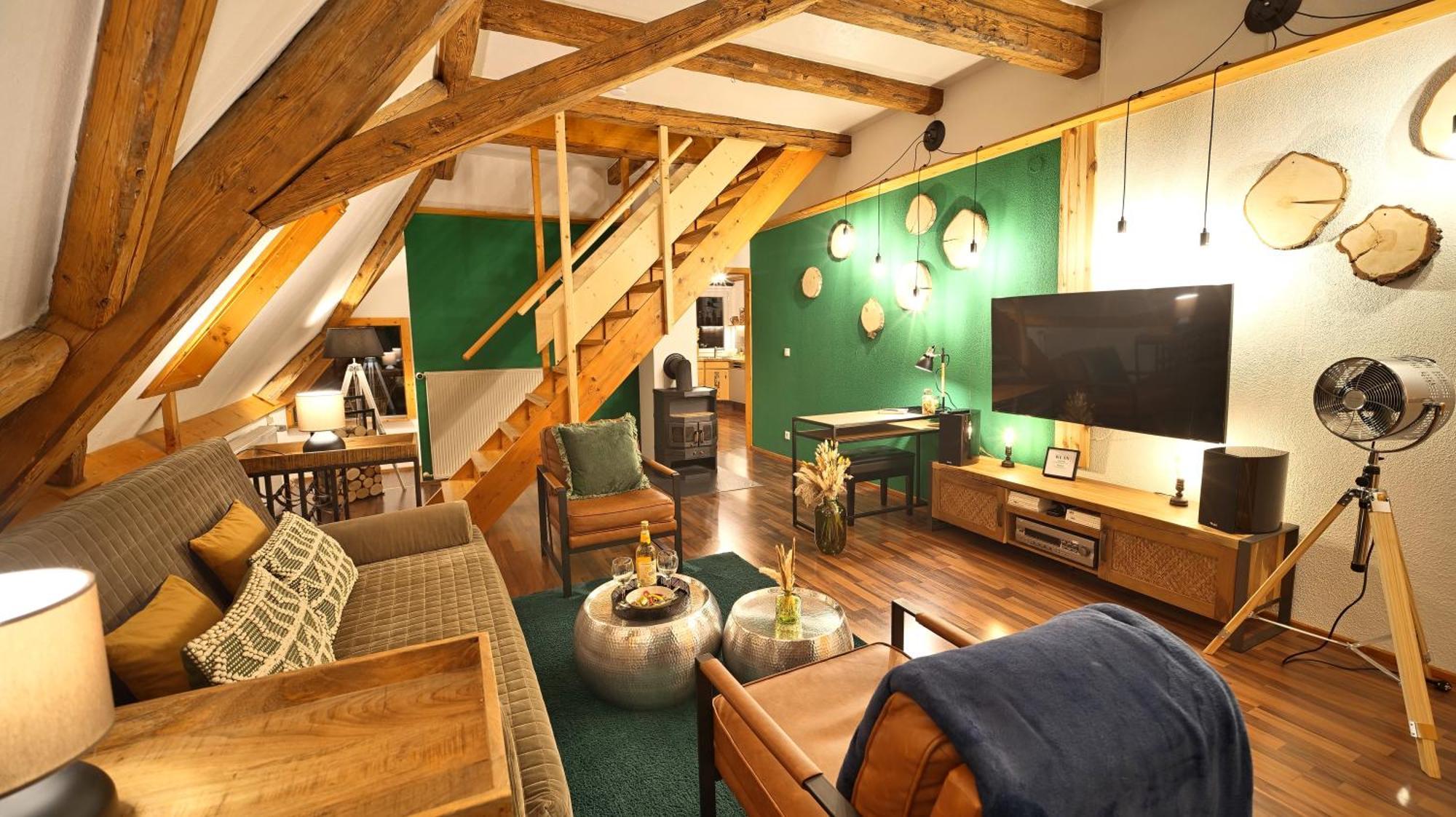 Green Loft Schwarzwald - Dach-Balkon--Musik-Ecke Fluorn-Winzeln Екстер'єр фото